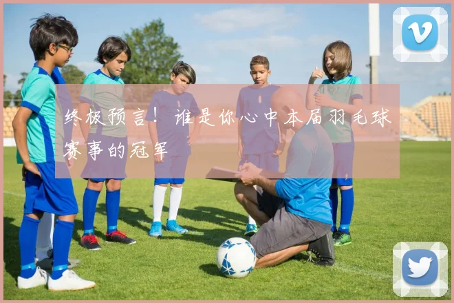 终极预言！谁是你心中本届羽毛球赛事的冠军